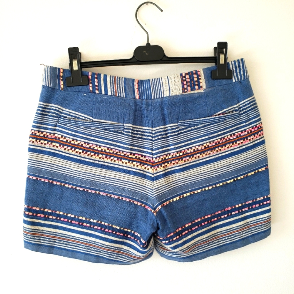 🦋🤍 Fleur Bleu blue cotton short size 2